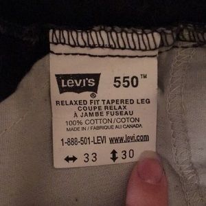 Levi’s 550